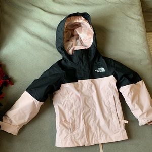North face 3 in 1 ski jacket